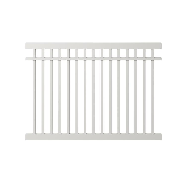 5ft H x 7ft W Nervous Nelly Vinyl Fence Panel (1 pack)